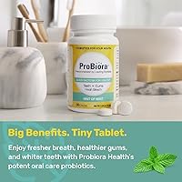 Vista 8 de ProBiora Oral Probiotics for Teeth and Gums Dental Probiotics for Improved Oral Health Bad Breath Treatment for Adults ProBiora3 Patented