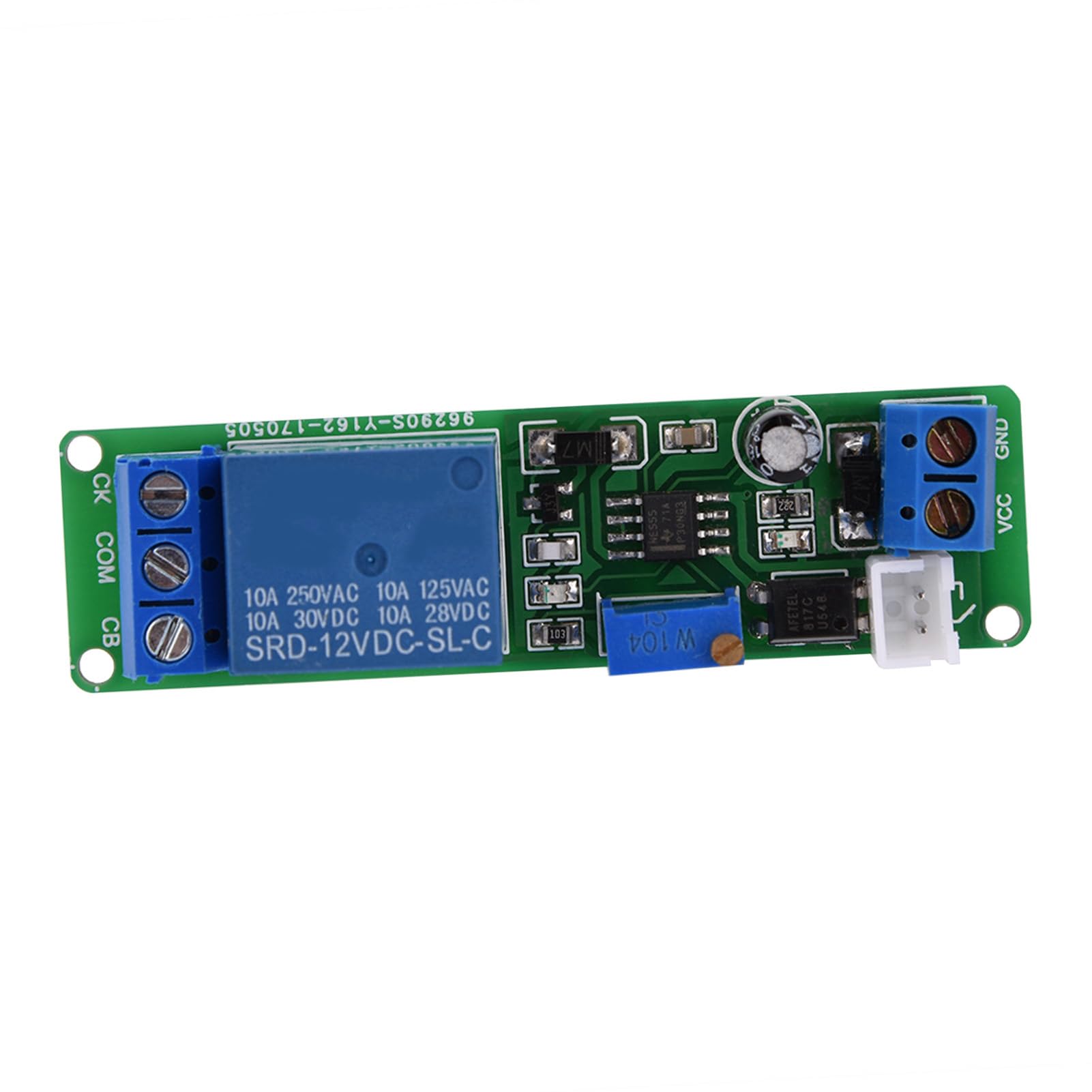 Timer Relay Module with Reverse Input Delay Off Trigger Button Switch for Robots - Image 2