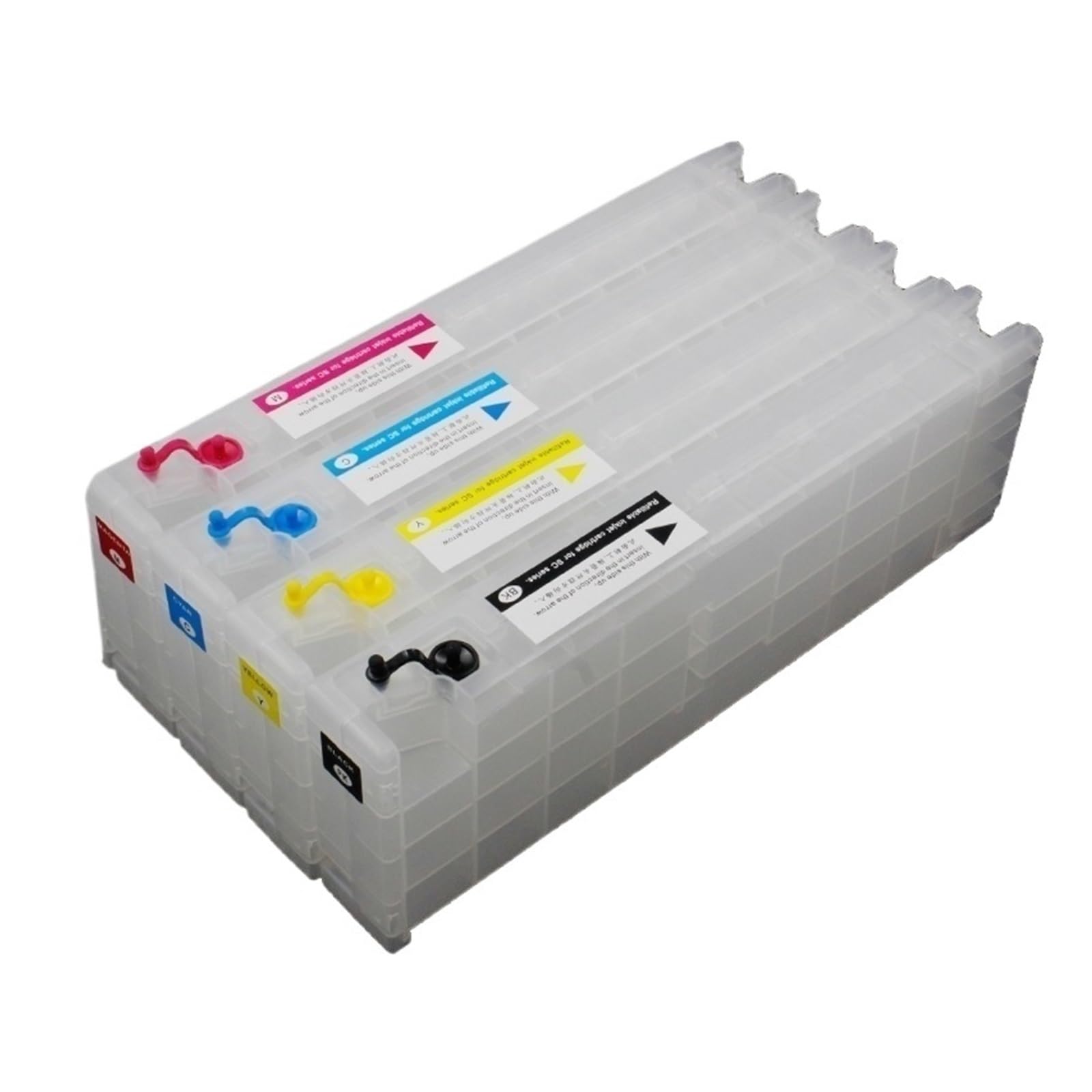 Compatible con Epson, Cartucho de Recarga T3470 T3475 | Cartucho de tinta recargable vacío de 700ml sin chip for T3470 T3475 T5470 T5475 T5470M T3400 T5400 T5405