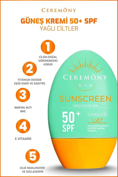 Ceremony GÜneŞ Kremİ 50+spf YaĞli Cİlt.