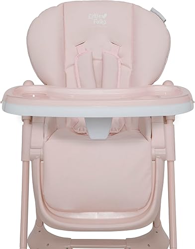 Miniatura 18 de Little Folks by Delta Children - Silla alta SlimFold 2 en 1 para bebés y niños pequeños, color rosa