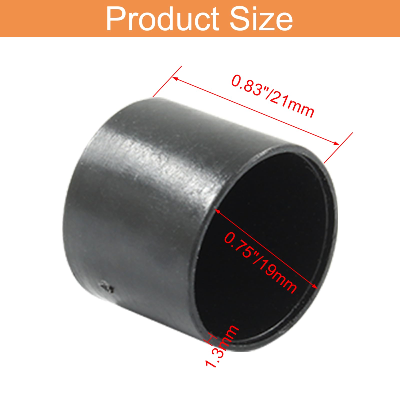 Plastic Rubber End Cover For Tube, Soft Vinyl Pipe End Cap Round - Cap And Cover