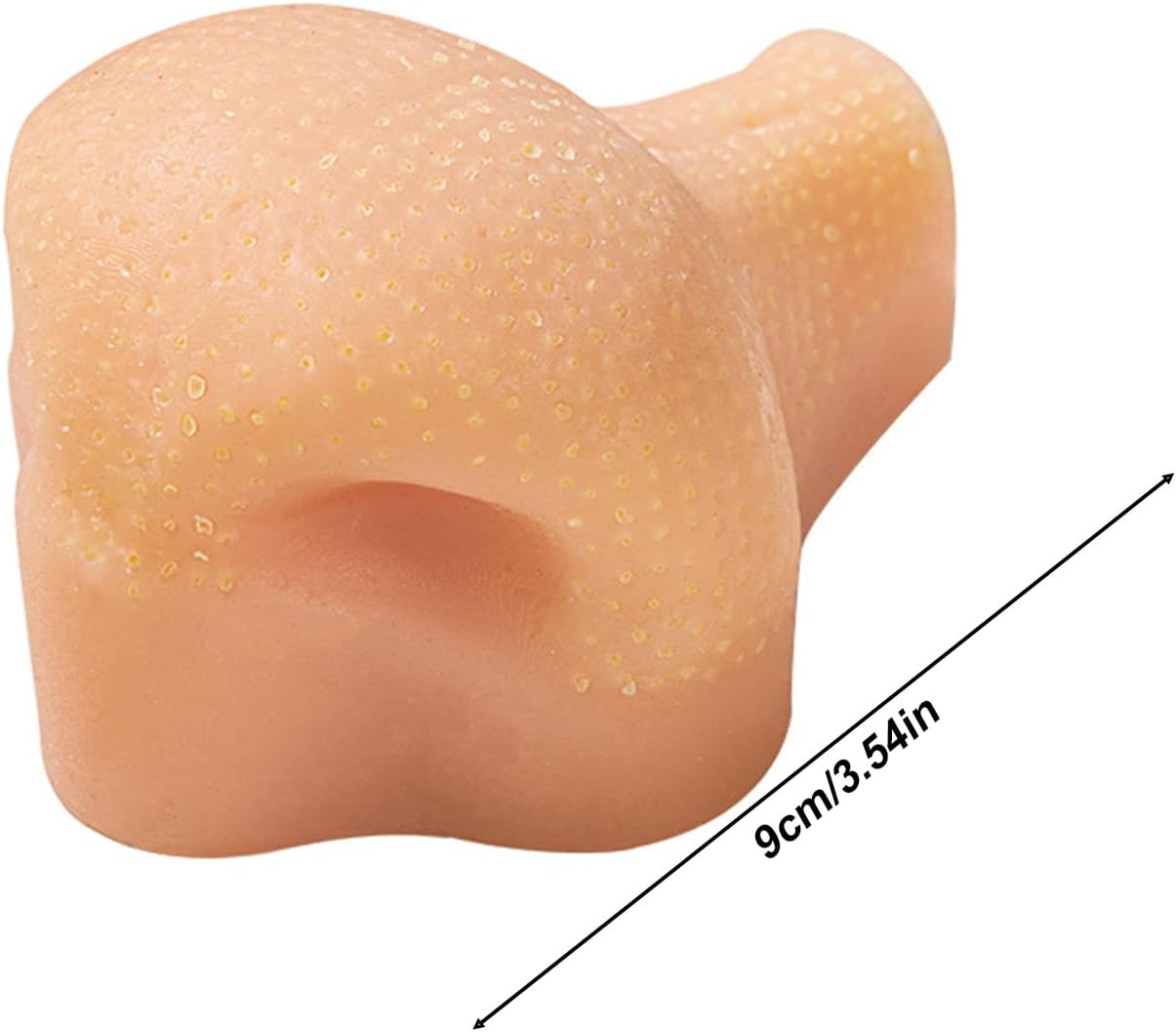 Pimple Popping Stress Relief Toy for Adults, Squeeze Out Blackheads in Nose to Relieve Stress, with Tweezer, Realistic Nose Acne Simulator Sensory Fidget Toy Skin