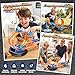 2026 Race Car Track Set Toy for Kids, Stunt Racing Playset with 360°Loop Car Track with Four 1:64 Scale Vehicles Gift Toys for Boys Girls Ages 3 4 5 6 7 8 (Standard)