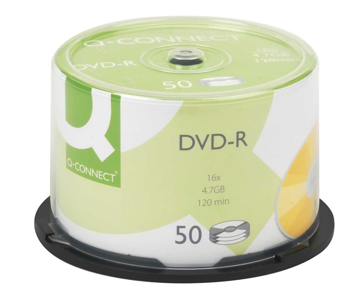 Q-Connect DVD-R 4.7GB Cake Box (Pack of 50) KF15419