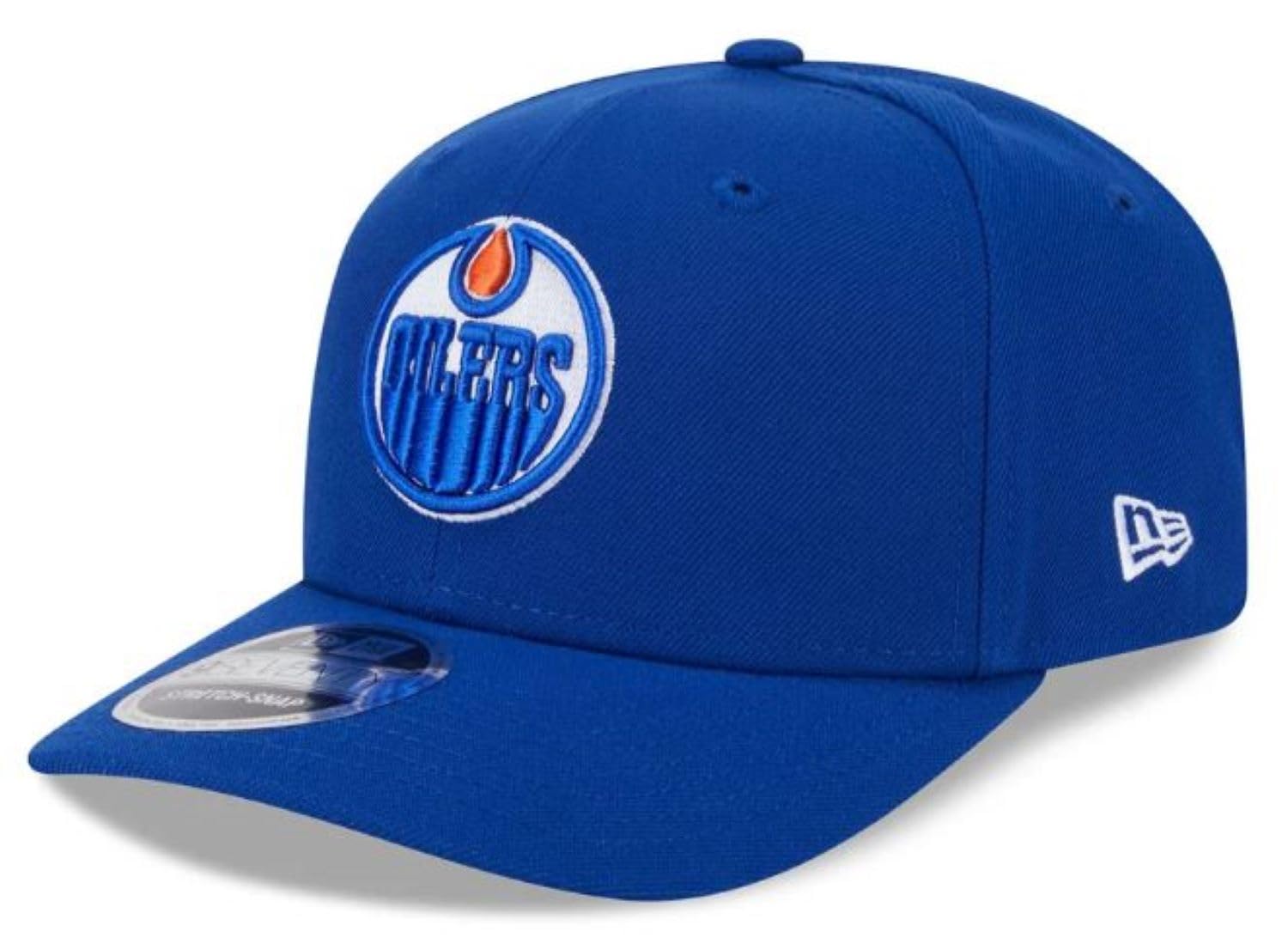Stretch-Snap Mütze mit Edmonton Oilers Logo von New Era