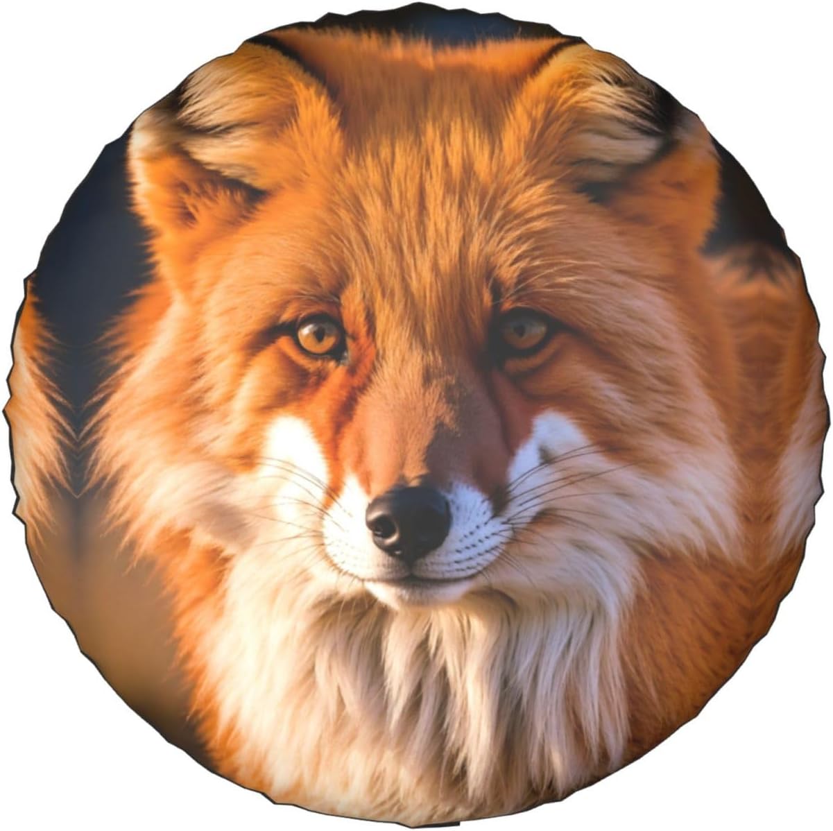 Fox Print Tire Cover Universal Spare Wheel for Trailer Rv SUV Truck Camper Travel Accessories