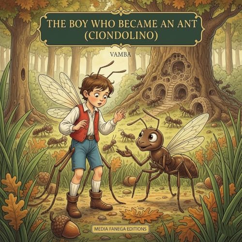 The Boy Who Became an Ant Audiolibro Por Vamba (Luigi Bertelli) arte de portada