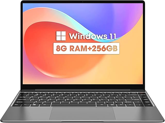 CHUWI Windows Laptop FHD (2160x1440) IPS Dispaly, Gemibook Pro 14 Inch Intel Laptops with Windows 11, 8GB LPDDR4+256GB Ultra Thin Metal Notebook, WiFi 6, USB 3.0,Type-C, Fast Charge