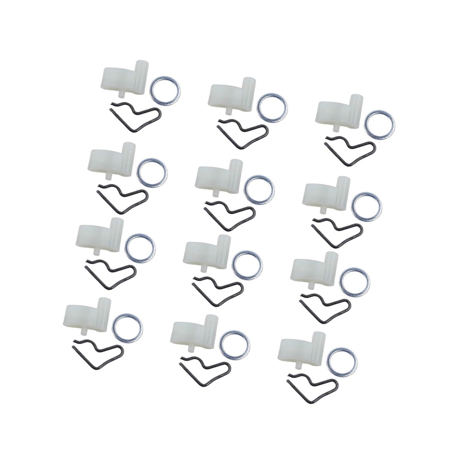 Juego de 12 trinquetes de Retroceso de Arranque Aptos for TS400 TS410 TS420 OEM 00001957200 0000-195-7200 Accesorios