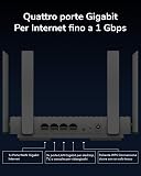 Cudy Routeur Wi-FI 6 Mesh Gigabit AX3000, 4 Ports GbE, 160 MHz, WR3000 | Quatre ports Gigabit avec prise en charge IPTV/VLAN : 1 port WAN GbE et 3 ports LAN GbE offrant un débit filaire maximal ; pr - 8