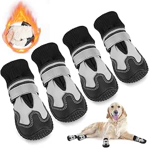 Eyein Dog Shoes - Breathable Paw Protection With Non-Slip Sole