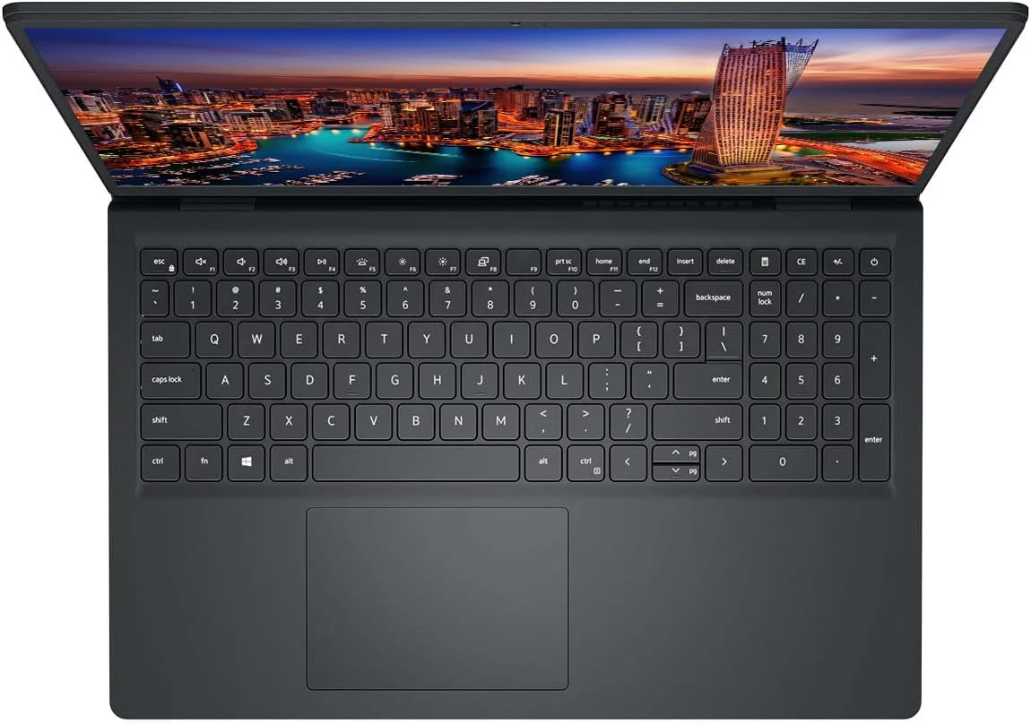 Dell Inspiron, 15.6" FHD Touchscreen Business Laptop Computer, 16GB RAM 1TB Storage (512GB SSD+512GB Dock), 8-Core AMD Ryzen 7 7730U (Up to 4.5 Ghz), Windows 11, Numeric Keypad, HDMI, Black