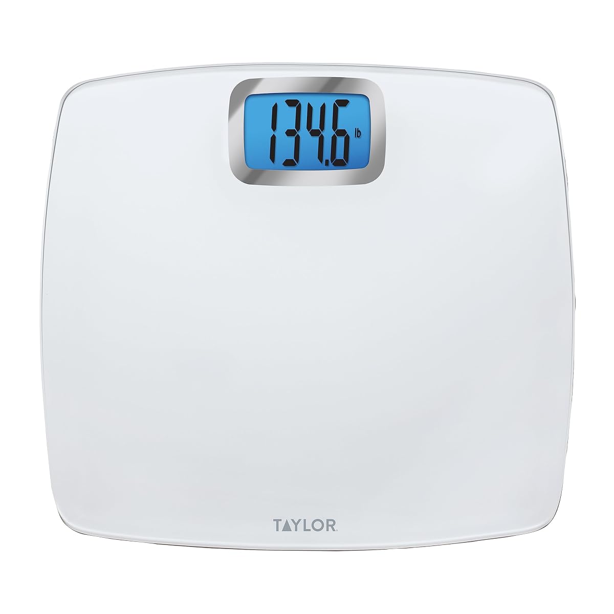 Taylor Glass Digital Bath Scale, Pure White