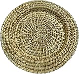 Sets de table respectueux de l'environnement et durables en paille naturelle, un moyen idéal pour apporter des éléments organiques naturels dans votre maison.