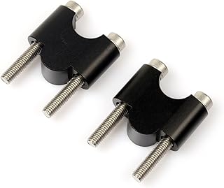 SSIMOO increase height Motorcycle Handlebar Riser Bar Mount Handle Clamp for Kawasaki 22mm