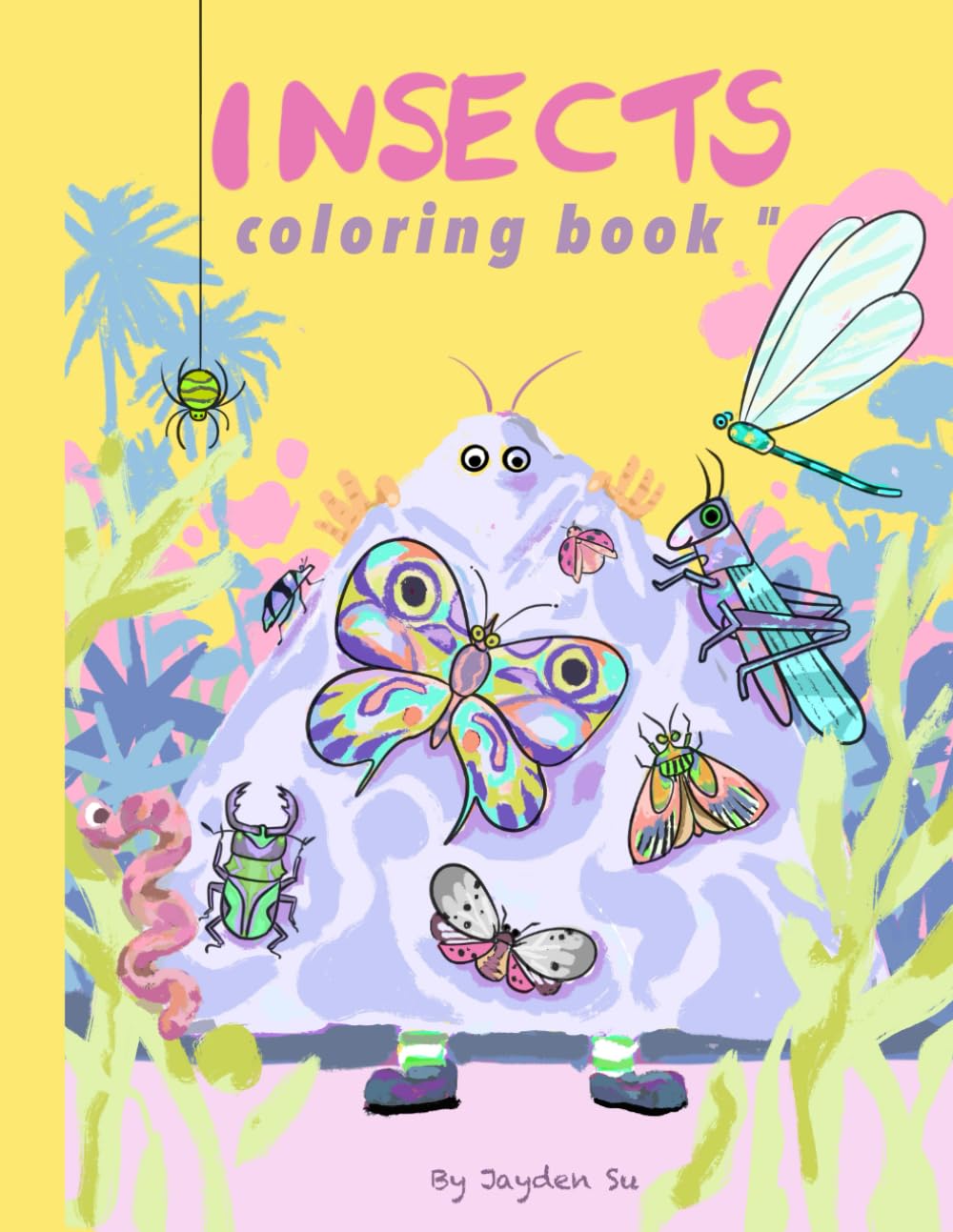 Insects Coloring Book