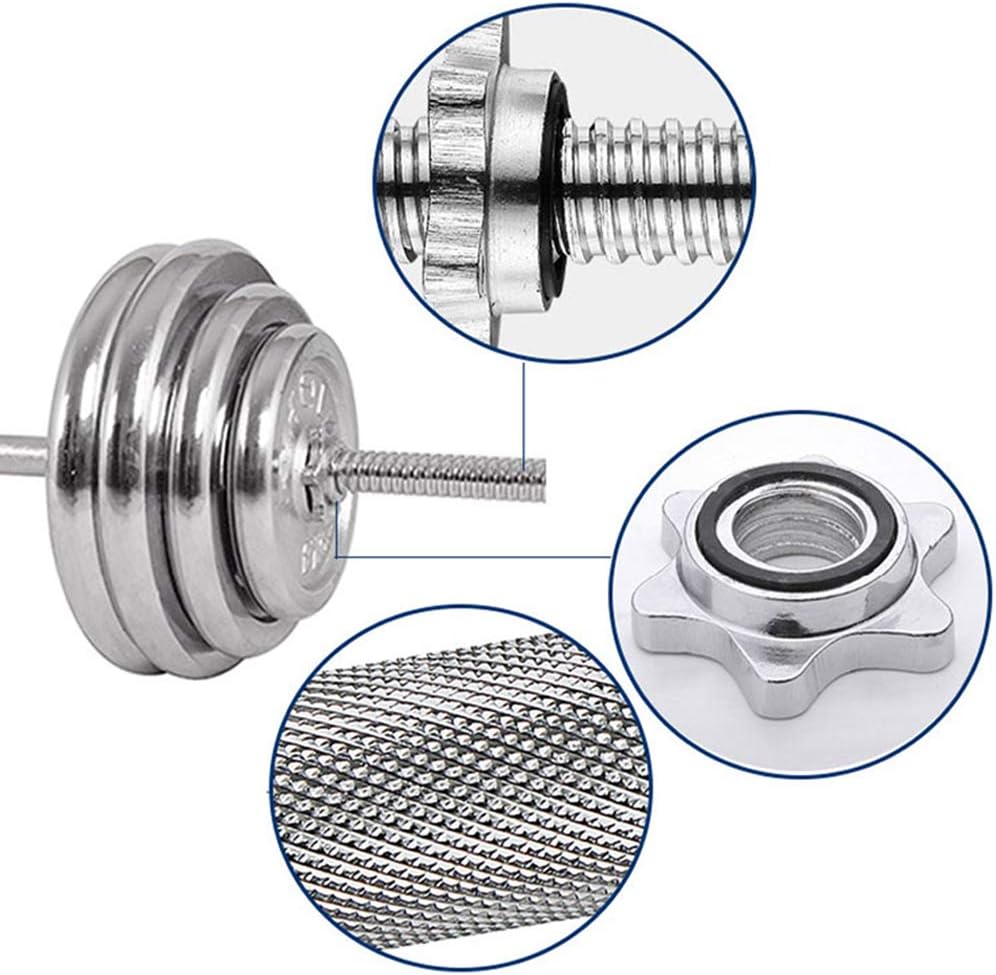 Barbell Weight Bar - 4ft - 5ft, Straight Weightlifting Bar