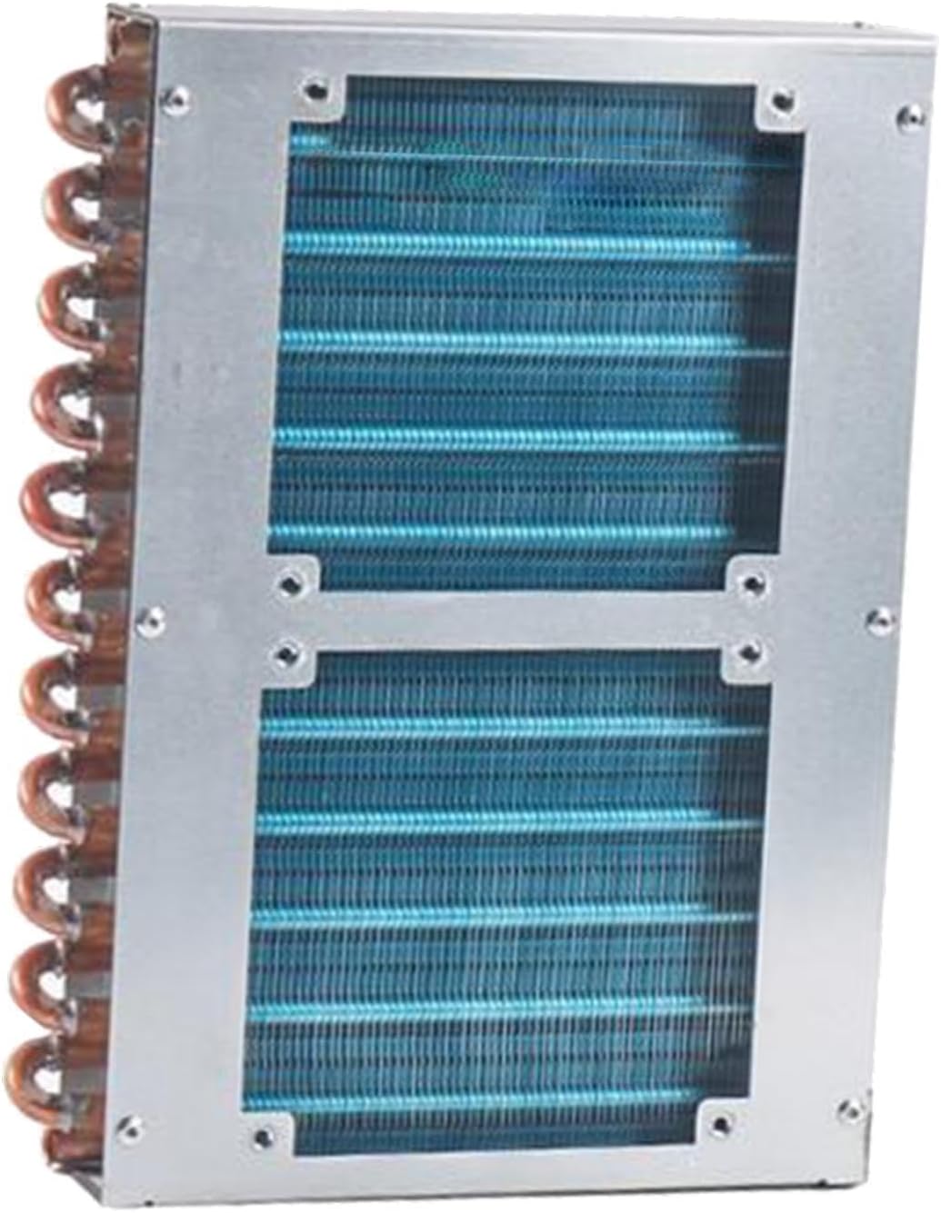 YsXoWiui シェルレス冷蔵庫コンデンサー冷凍冷却コイルコンパクトコンプレッサー銅管DIY冷却システム熱交換器, 30cm×23  Amazon.co.jp: 小型シェル コンデンサー ラジエーター 冷蔵庫 冷凍庫 水冷 アルミフィンと銅管 熱交換器 ファン付き 空冷式  (Color : A) : DIY・工具 ... Generic 冷蔵庫・冷凍庫用コンデンサー、空冷式ラジエーター、DIY小型銅管、頑丈な工業用アルミフィン熱交換器, A