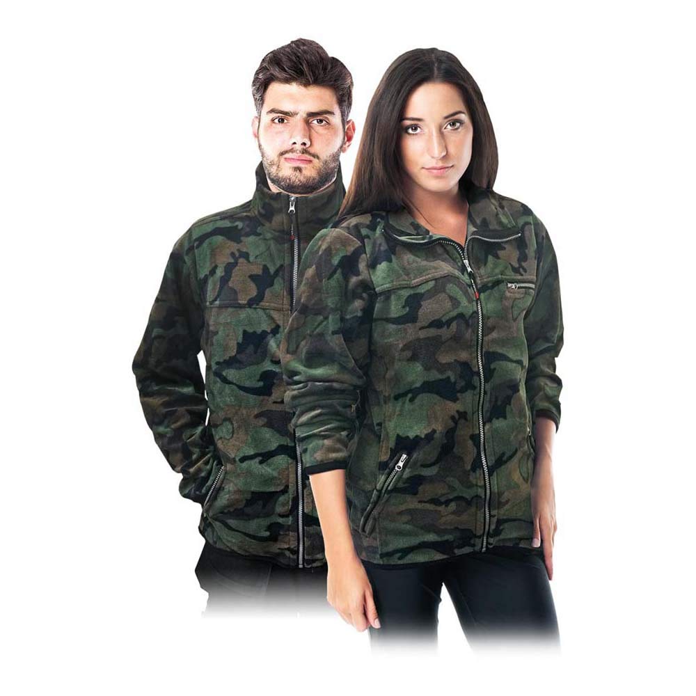Reis - Chaqueta de forro polar diseño talla camuflaje