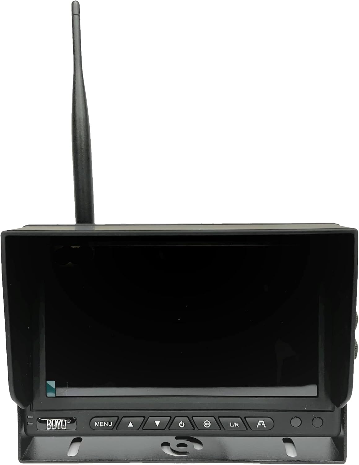 Front view of BOYO VTC701AHD 7-inch monitor