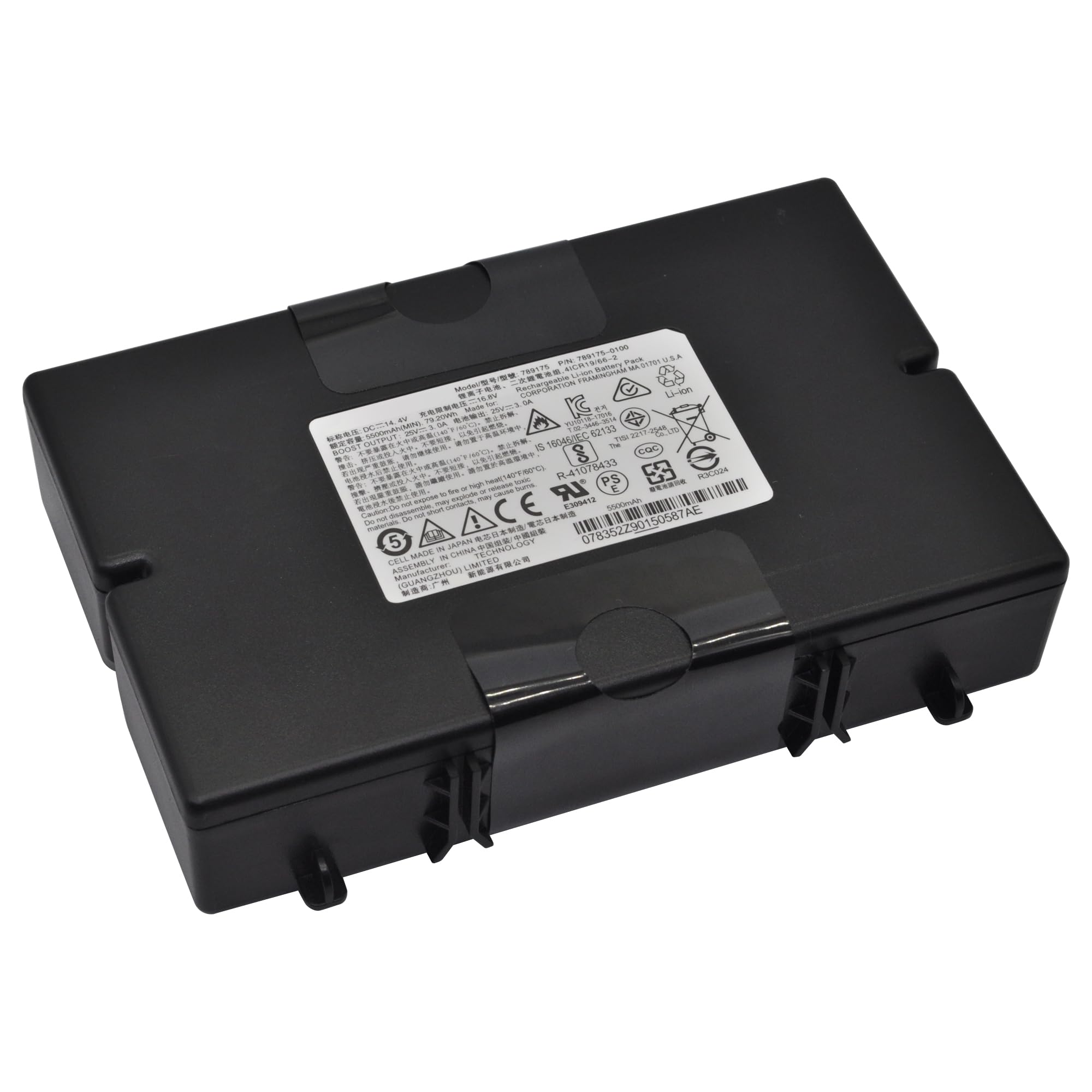 DFTIM 789175 New Replacement Battery for Bose S1 Pro 078592 789175-0010 789175-0100 789175-0110 Bluetooth Speaker Battery, PN 4INR19/66-2 14.8V 81.4Wh/5500mAh