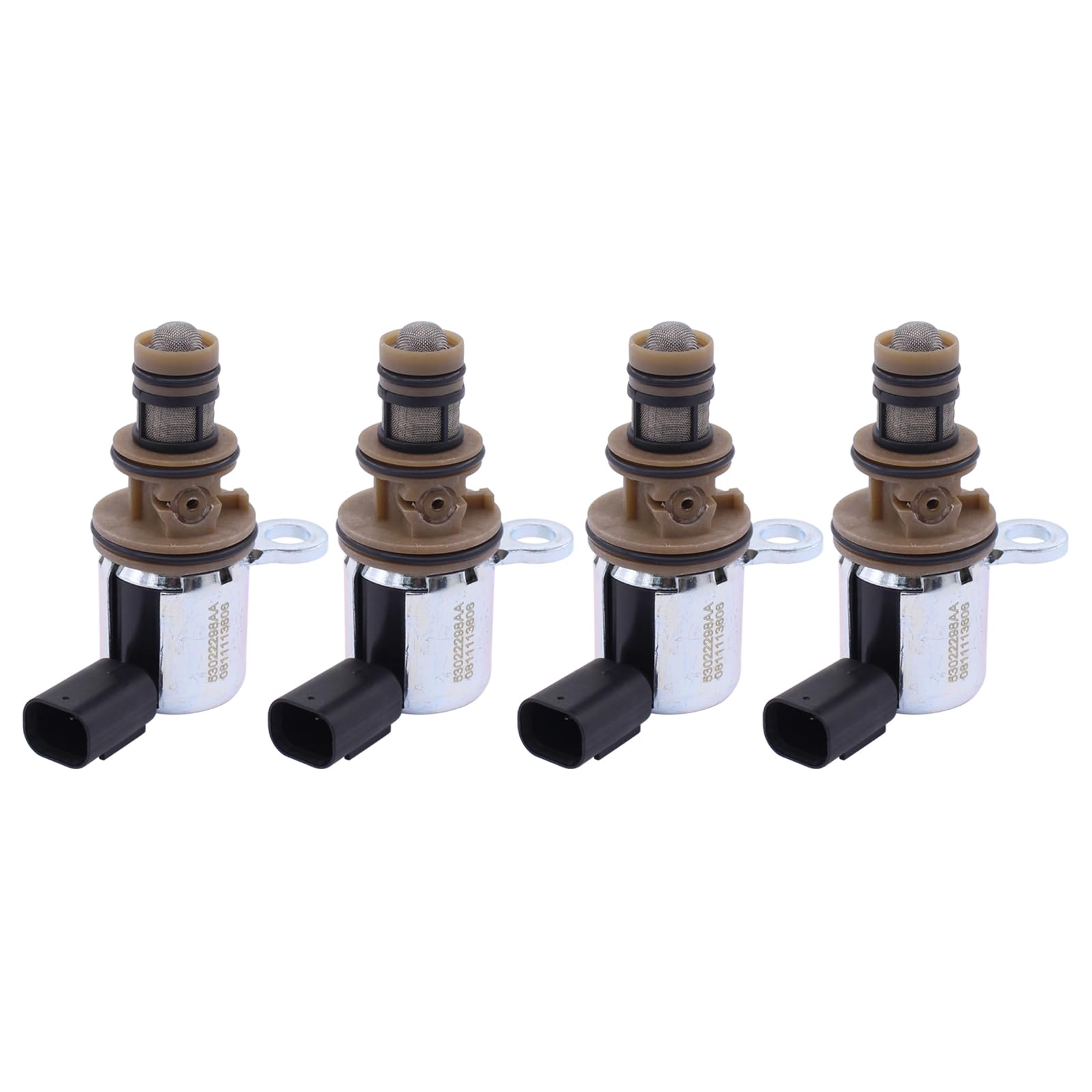 XtremeAmazing 4Pcs Engine VVT Multiple Displacement Solenoid for 300 Challenger Charger Durango Grand Cherokee 1500 2500 3500 4500 5500 Classic