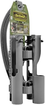 Rod-Runner Express Portable Fishing Rod Rack, Gray