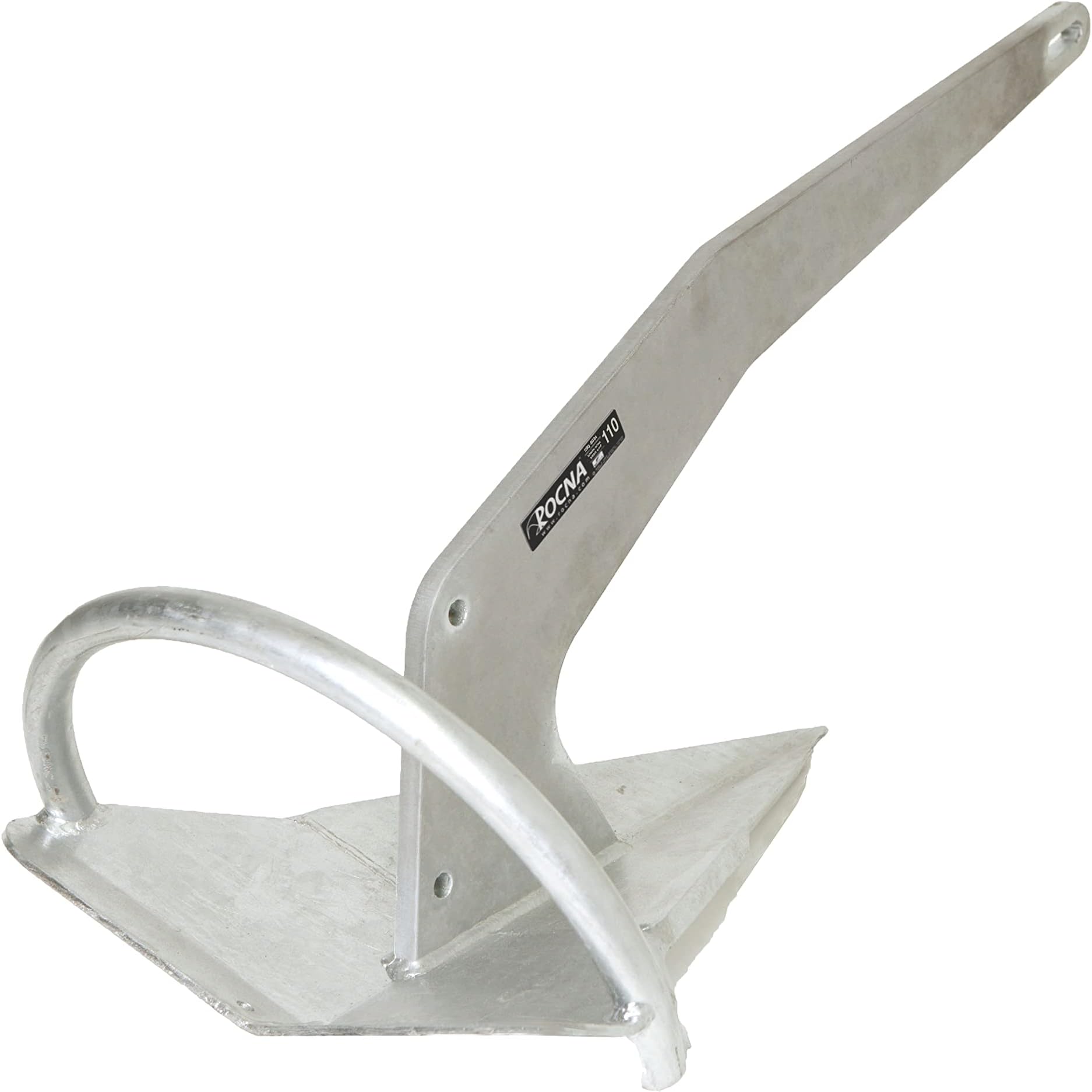 Rocna Galvanized Steel Anchor - Multi-Purpose, Quick Set, High Holding Power, Self-Launching for Most Seabeds, 9-330 lbs