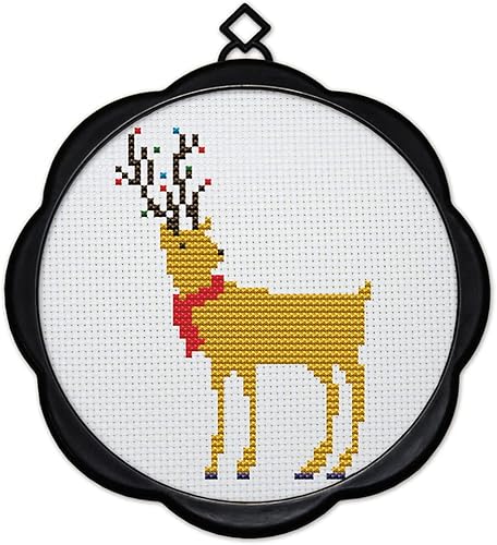 Miniatura 8 de Awesocrafts Kits de punto de cruz búho 11CT patrones estampados fáciles de punto de cruz bordado de costura suministros (Owl 1)