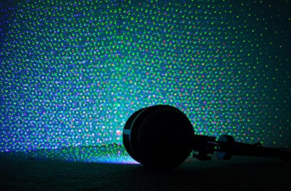 LedMAll Remote Controllable RGB Laser Christmas, Outdoor Garden and Landscape Lights Red, Green and Blue