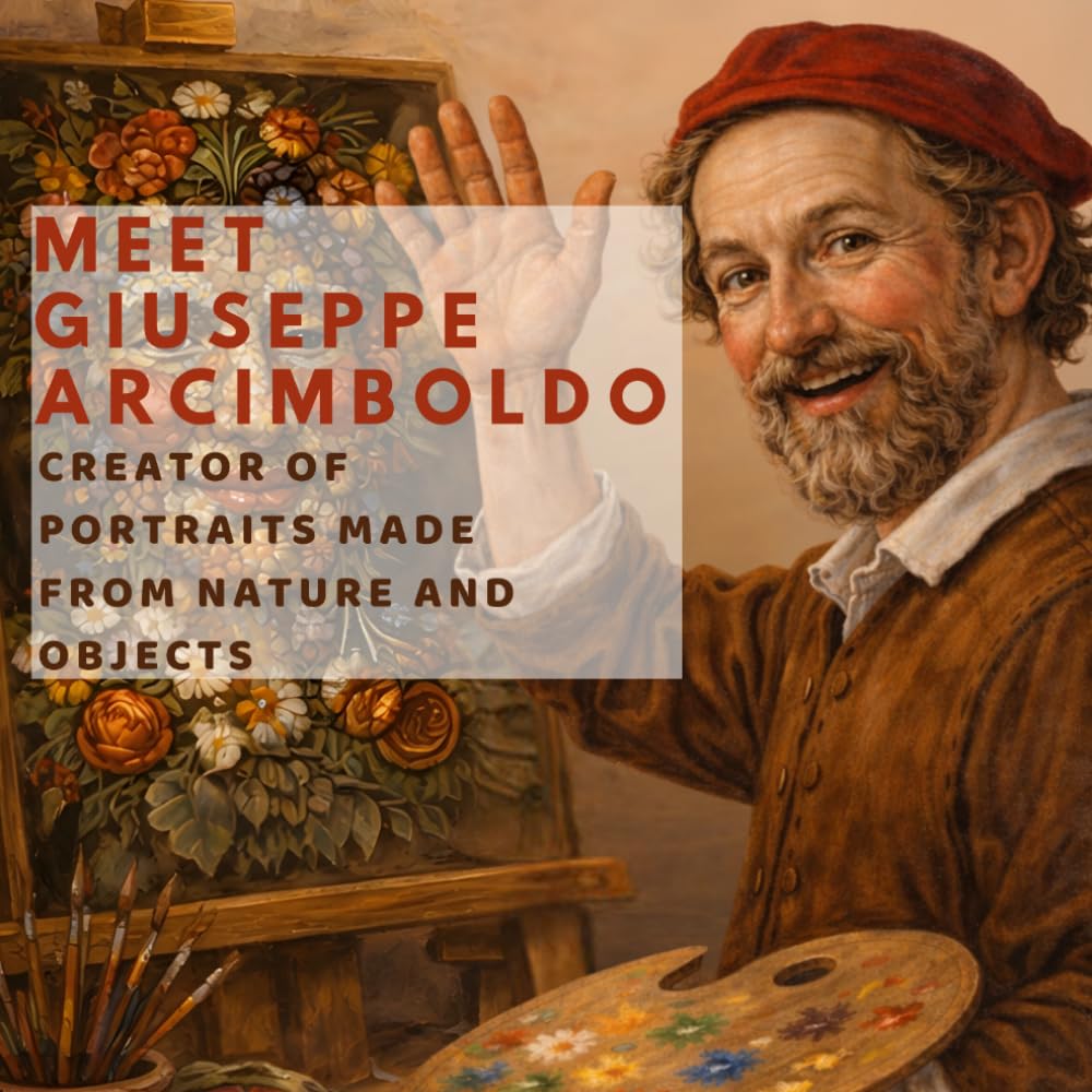 Meet Giuseppe Arcimboldo: Creator of Portraits Made From Nature and Objects (Inspired by the Masters)