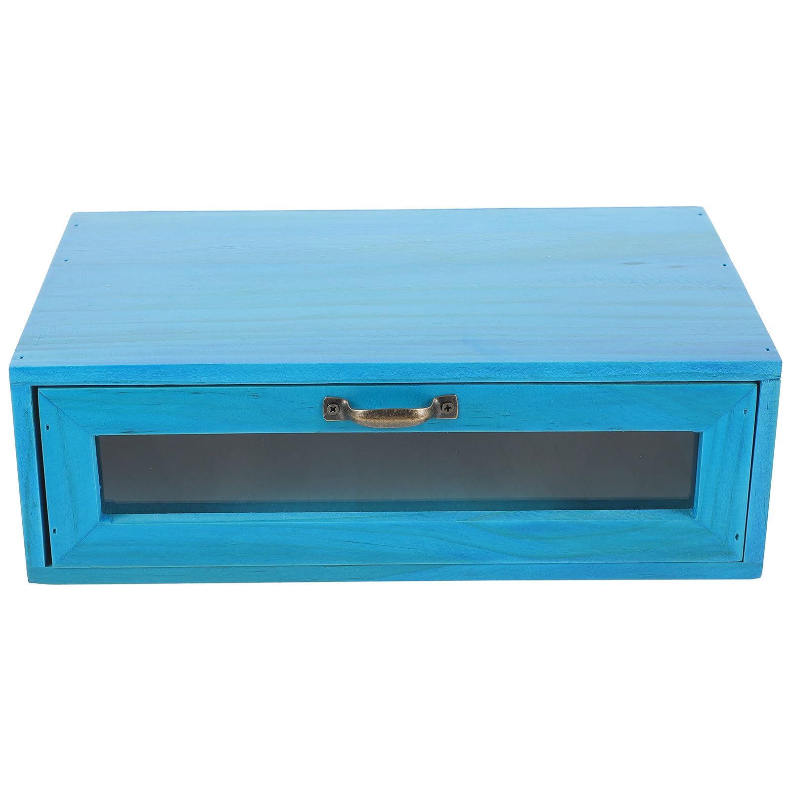 Zerodeko Soporte Elevador de Monitor que Evita Deformaciones con Cajón Extraíble de Madera Diseño Rústico y Resistente para Organización de Escritorio