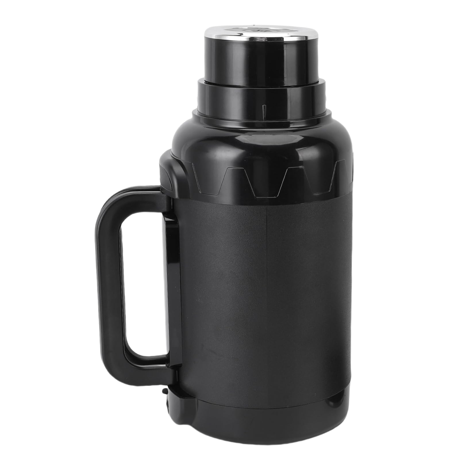Rengue Hervidor de Coche Eléctrico 1500ml, Acero Inoxidable 304 con | Pantalla LED de Temperatura, Potencia Ajustable de 100-200W, Control Táctil, Ideal para café y té, Compatible con Camiones
