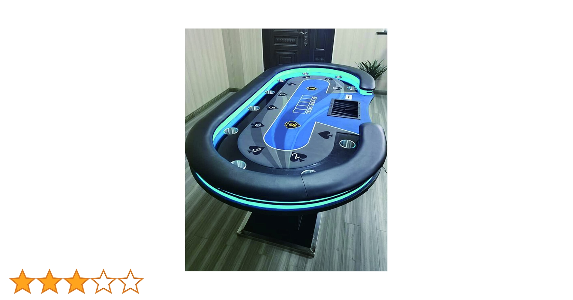 WPT ポーカーテーブル カップホルダー付き WPT ポーカーテーブル カップホルダー付き Amazon.co.jp