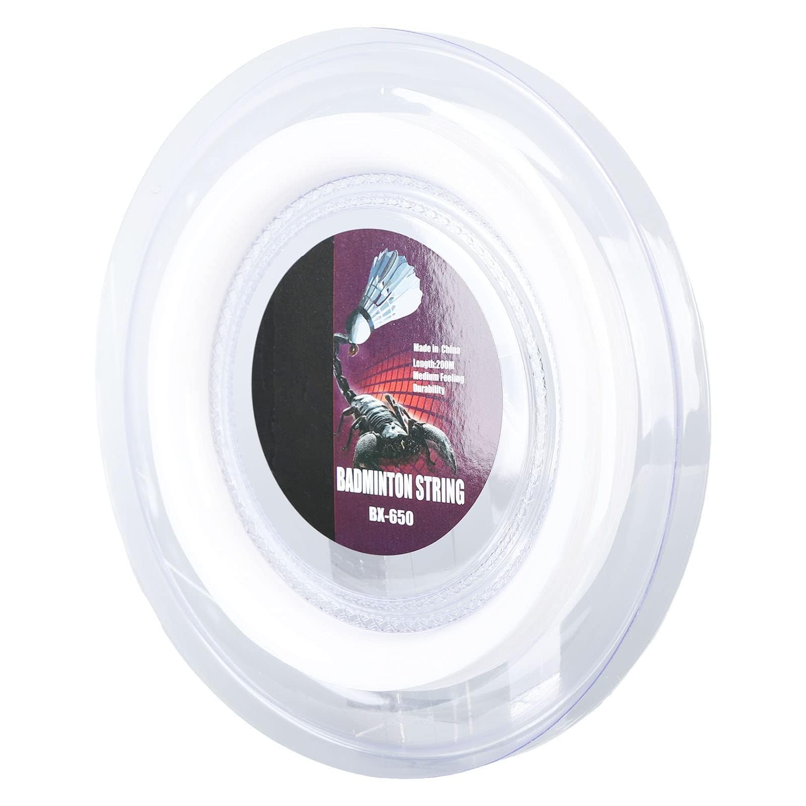 Corda per Racchetta da Badminton, della Corda da Linee di Ricambio Nylon Durevole Alta Flessibilità Corda per Racchetta da Badminton Corda per Racchetta Corda per Accessori per Badminton