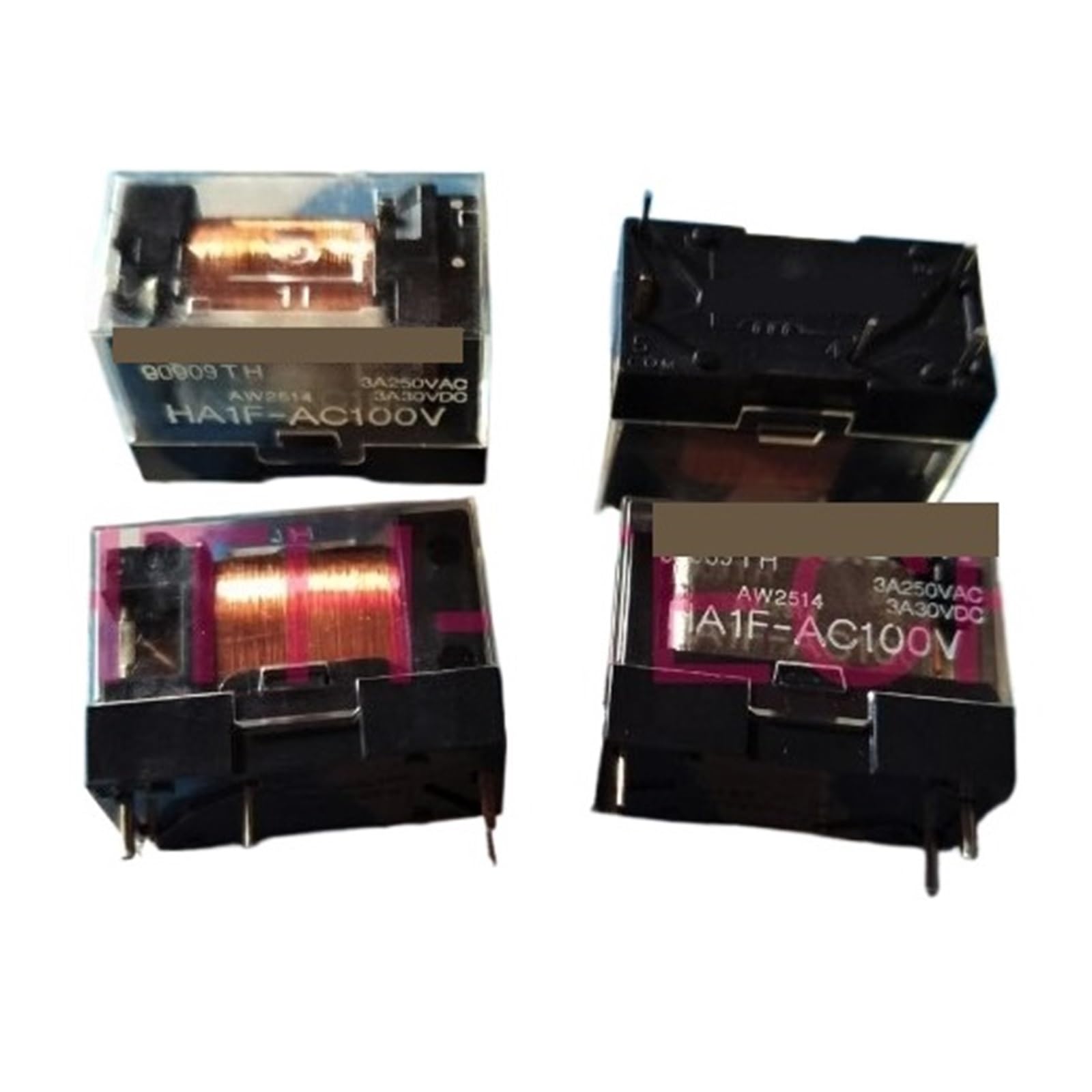 NWPNLXEA 1pcs HA1F-AC100V Power Relay 3A 250VAC 5 Pins