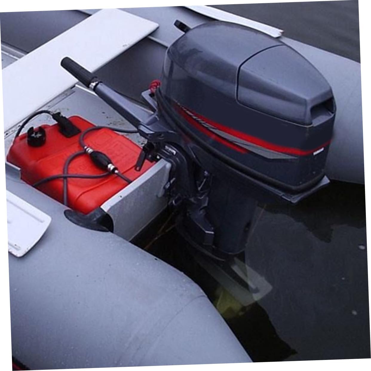 Manual Car Fuel Transfer Pump with Thick Siphon Hose Rubber Hand Pump for Oil Water Transfer Compact Design for Vehicle Emergency Use