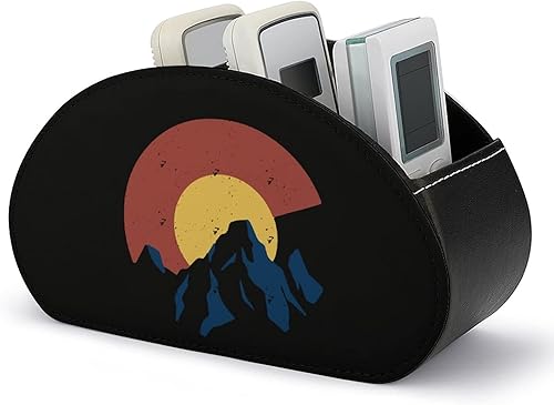 Caja de almacenamiento con mando a distancia de la bandera de Colorado para teledirigidos y suministros de oficina