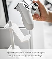 Vista 4 de YAMAZAKI Casa Smart Universal Ajustable Controlador De Juego StandTitular Del Controlador - Acero