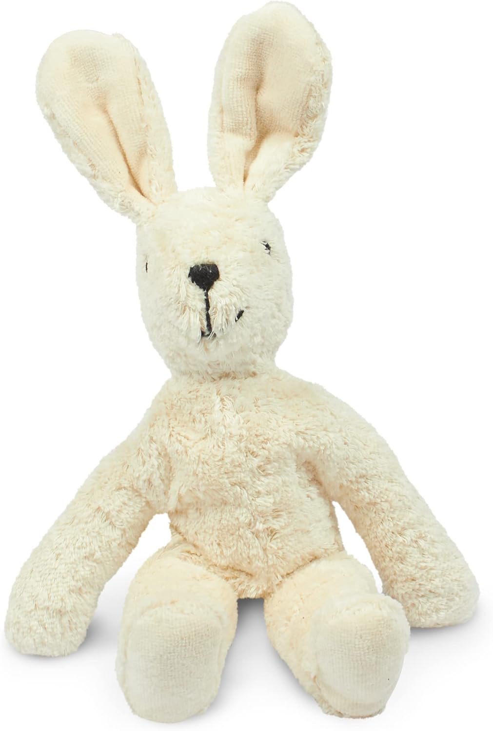 Enger Ecological Dangling Animal Doll Rabbit, Small, White, 30 cm Large with Long Hair Mohair