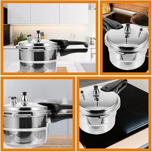 Miniatura 8 de Yardwe Olla a presión olla alta olla a presión de cocina estufa de gas olla de cocina olla de presión para el hogar olla de presión para cocinar
