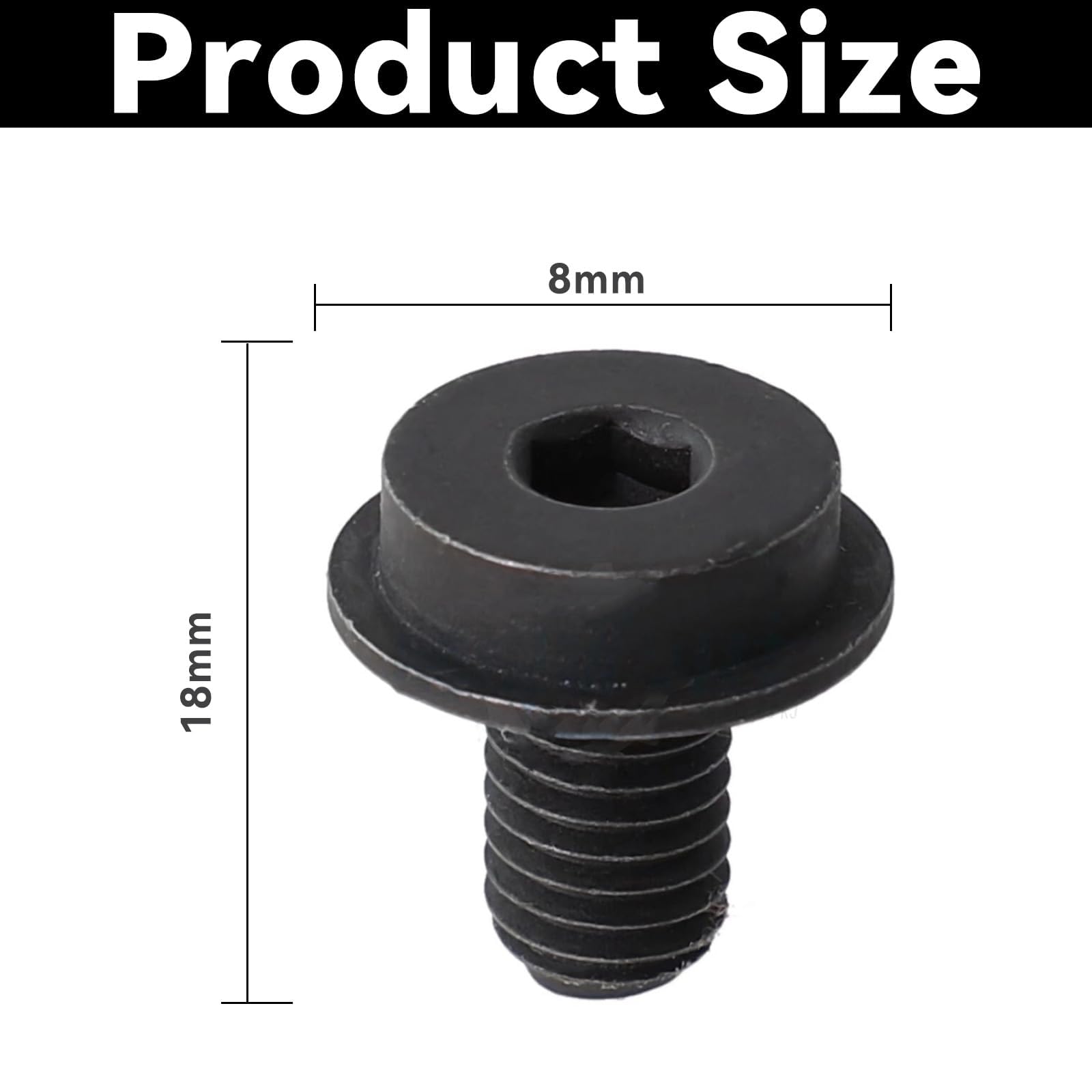 DeWalt 2 Pcs Circular Saw Blade Bolt - Image 2