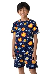 Ninos Dreams Unisex Boys Cotton T-Shirt & Shorts Coord Set/Pajama Set(10-12 Years, Dark Blue)