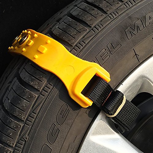 Tire Chains, 10PCs Anti-Skid Chains Car Safety Chains Cable Traction Mud Chains Slush Chains Snow Tire Chains Tire Anti-Slip Universal Snow Chains for Trucks/Car/SUV for Tire Width:185-295mm/7.2-11.6"