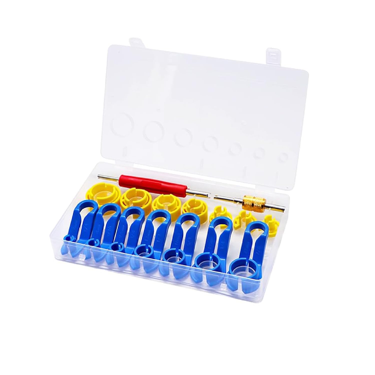 Kit di 16 1 Strumenti Disconnettore Tubi Carburante/AC Auto - per Linea Aria Condizionata, Raffreddatore Olio e Tubo Benzina