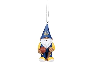 FOCO NBA 3.5" Team Gnome Resin Christmas Ornament (Golden State Warriors)