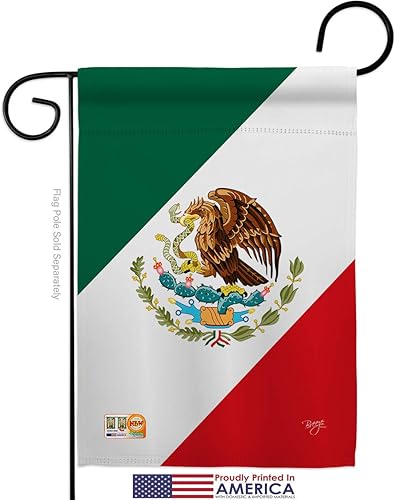 Miniatura 4 de Nacionalidad México Garden House Banderas Set Regional Nación Internacional Mundo País Particular Área Pequeña Decorativa Regalo Patio Banner Hecho