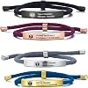NICEDREAM Personalized Rope Braided Medical ID Bracelets - Custom Engraved Allergy Bracelets for Men and Women