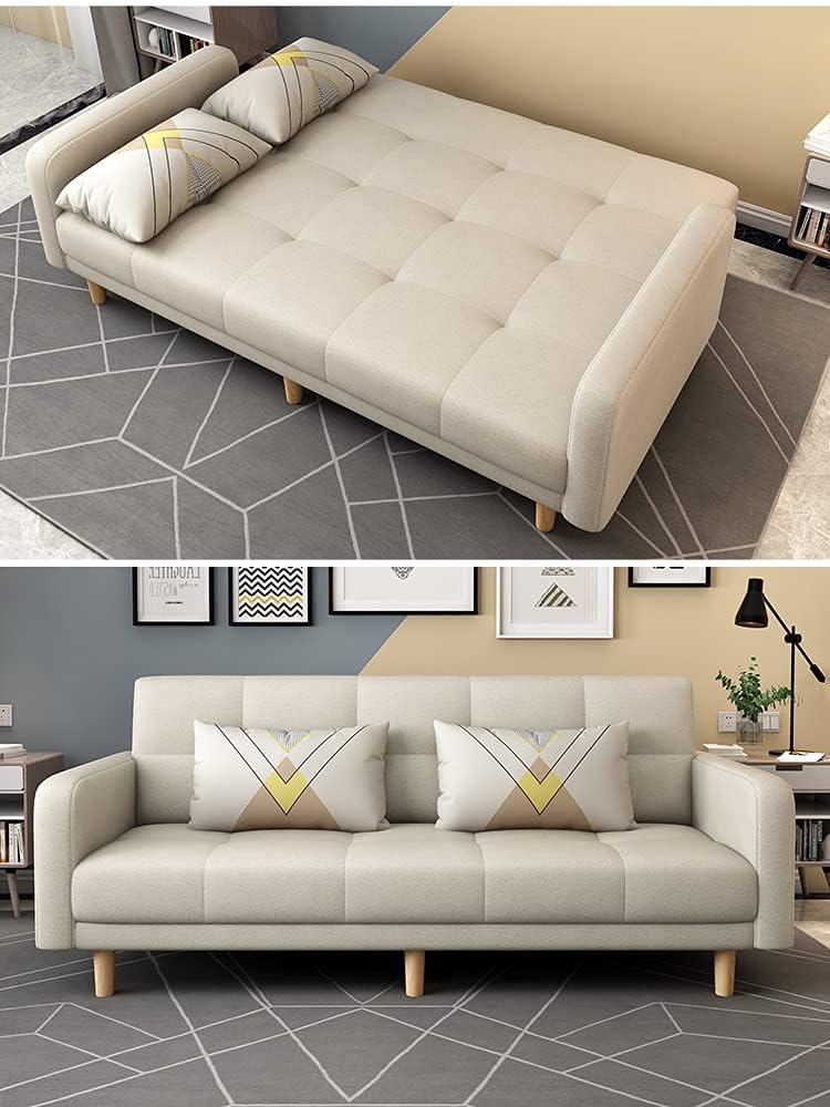 Sleeper Sofa Bed Couch. 7ft Luxury Convertible Sofa Futon